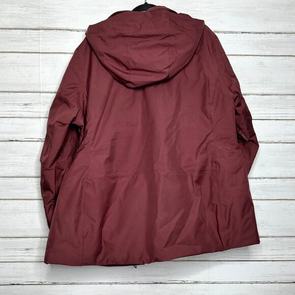 North Face Gatekeeper Winter Jacket Wild Ginger Plus Size 2X - Picture 3 of 14